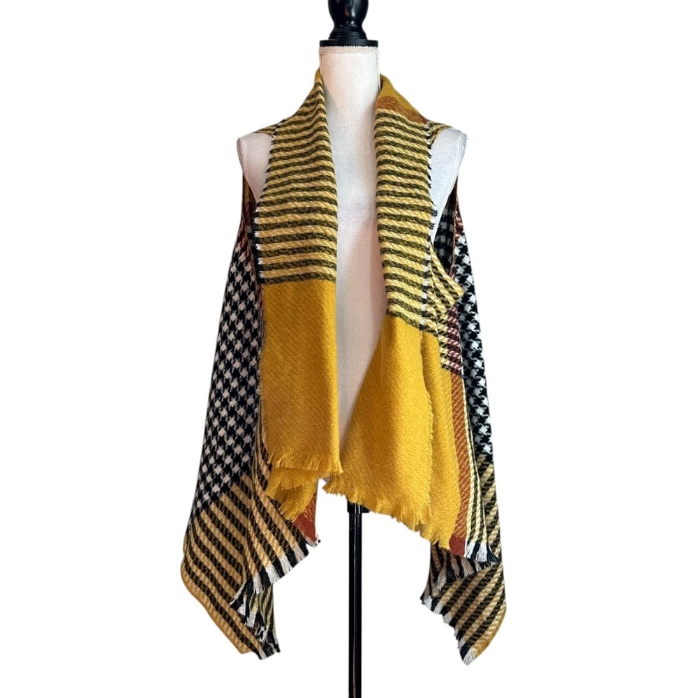 Ace Fashion Five Ways to Wear Sleeveless Vest Wrap Scarf Women’s One‎ Size NEW